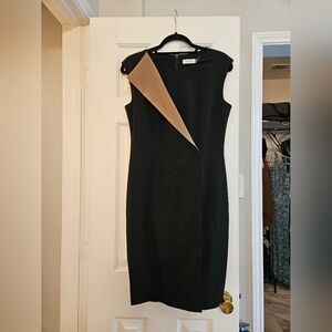 Calvin Klein sleeveless stress